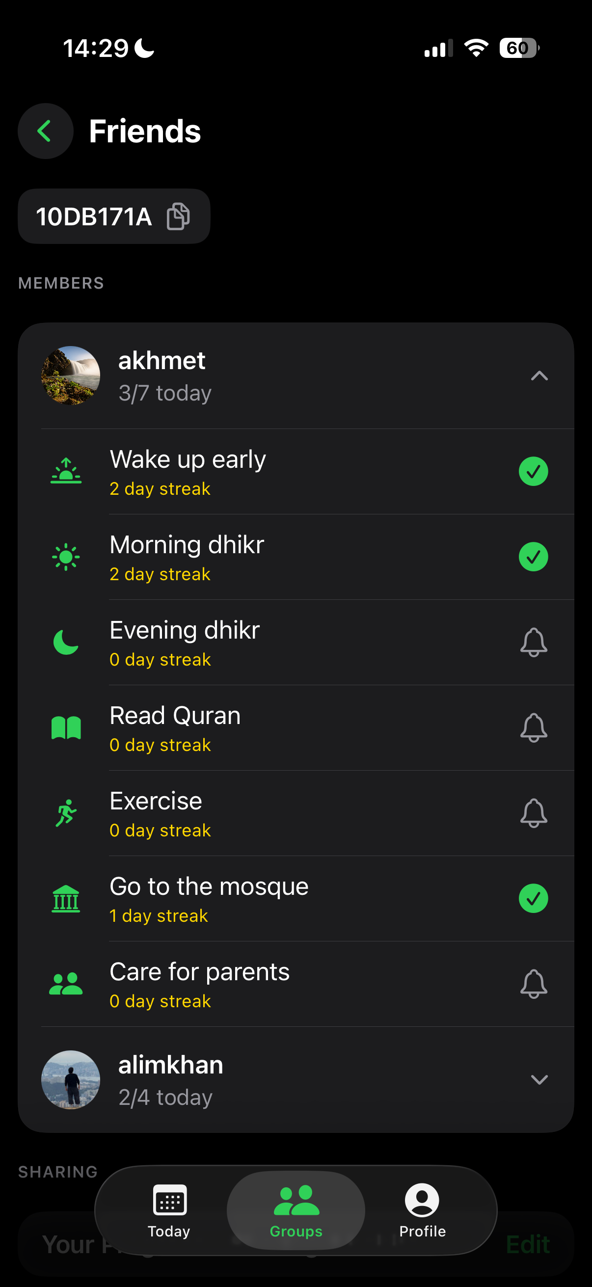 Groups